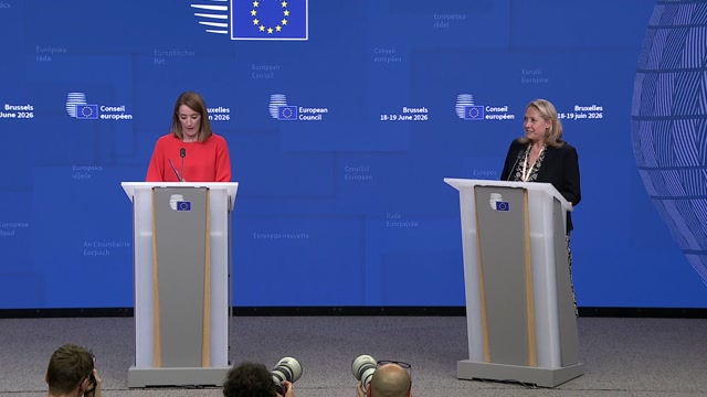 Press Conference by Roberta METSOLA, EP President, following her participation at the European Council meeting: opening remarks